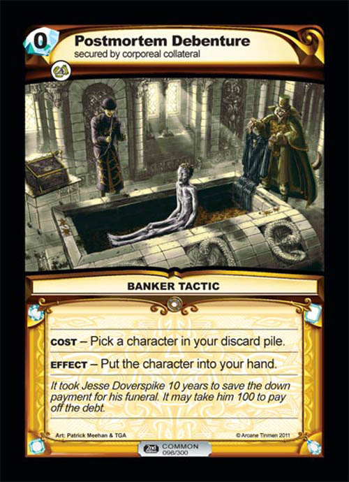 Postmortem Debenture